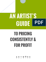 How to Price Your Artwork for Profit and Sales Consistency