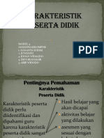 Karakteristik Peserta Didik Modul 4 Pedagogik