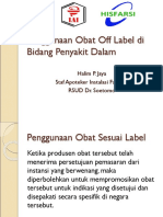 Off Label 6 Januari Kediri.ppt