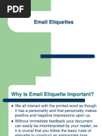 Email Etiquette