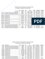 Proff Example Sched