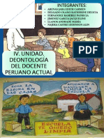 Deontologia Del Docente Peruano