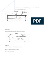 Point Load Calculations