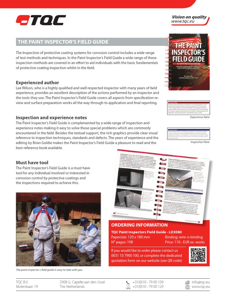 Paint Inspector S Field Guide b44 PDF PDF Computing