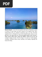 Hundred Islands - Is One of The Most Popular Tourist Spots in Pangasinan, A Group