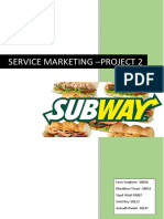 Service Marketing - Project 2