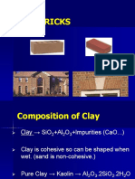 Clay & Types Bricks