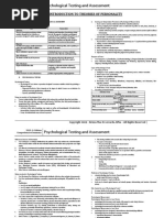 Intro To Psychological Assessment