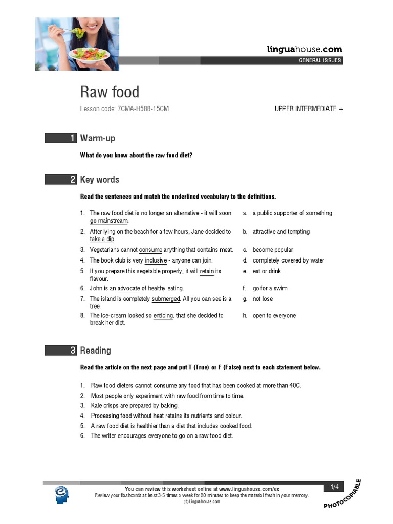 Verbs PDF Raw Foodism Juice