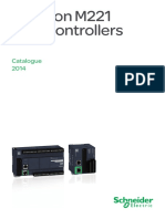 Modicon M221 Logic Controllers: Catalogue 2014