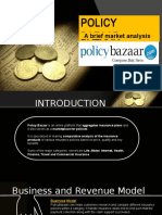 Policy Bazaar Market Research