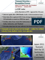 Tsunami Capability of HF Radar