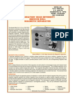 Laboratory High Intensity Induced Roll Magnetic Separator