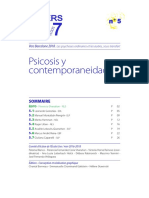 Psicosis y Contemporaneidades