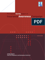 Insurance Awareness Survey Report PDF