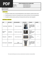 Waste Segregation Guidelines