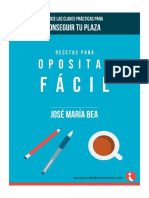RecetasParaOpositarFacil PDF