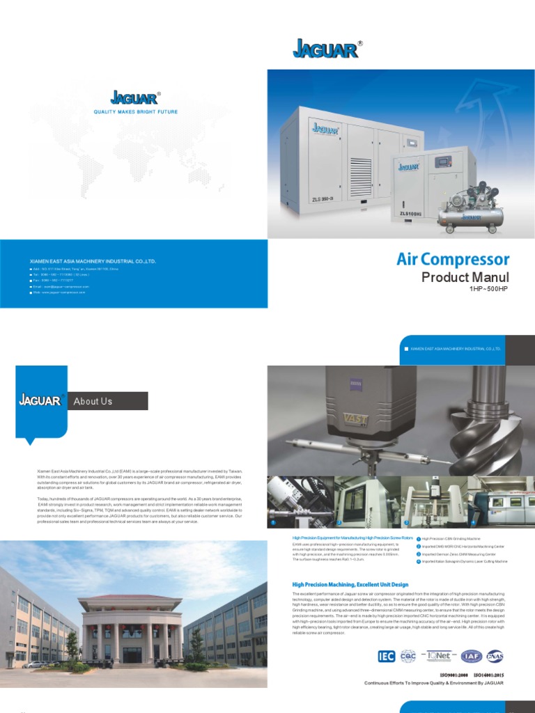 Jaguar Compressor Electric Motor Mechanical Engineering