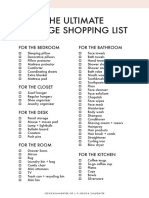 The Ultimate College Shopping List 1