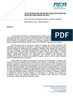 Contribuição Do Catalisador de Redução Seletiva (SCR) Na Redução Dos Níveis de Nox