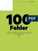 100 Deutsch-Fehler