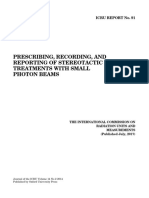 ICRU 91 - Prescribing, Recording, and Reporting of Stereotactic Treatments With Small Photon Beams PDF