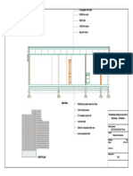 Section: Drawing Name Section and Roof Plan Venance Masanja