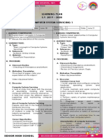 Learning Plan S.Y. 2019 - 2020 Computer System Servicing 1: Senior High School