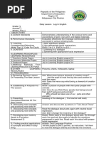 SEMI - DETAILED LESSON PLAN Grade 5 English | PDF | Lesson Plan | Cognition