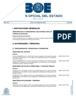 Boletín Oficial Del Estado: I. Disposiciones Generales