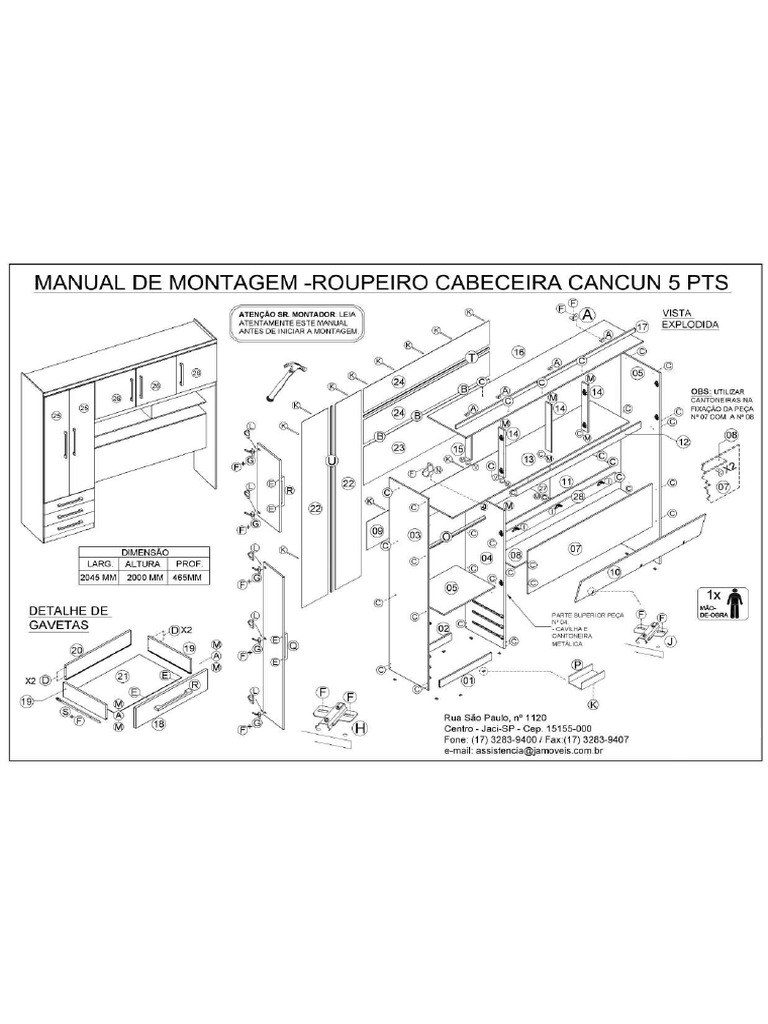 Manual Montagem | PDF