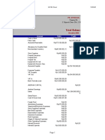 Trial Balance PD Angkasa