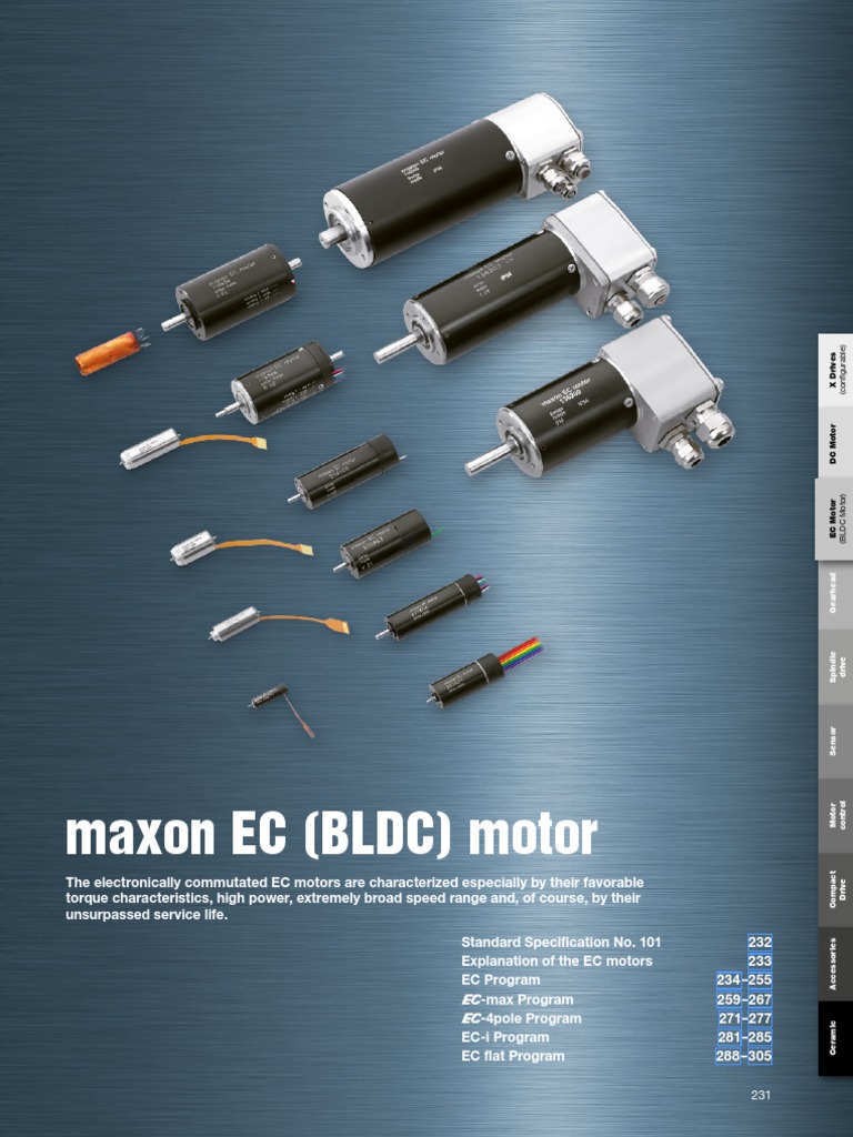 Assigned power rating of DC / EC (BLDC) motors – maxon Support