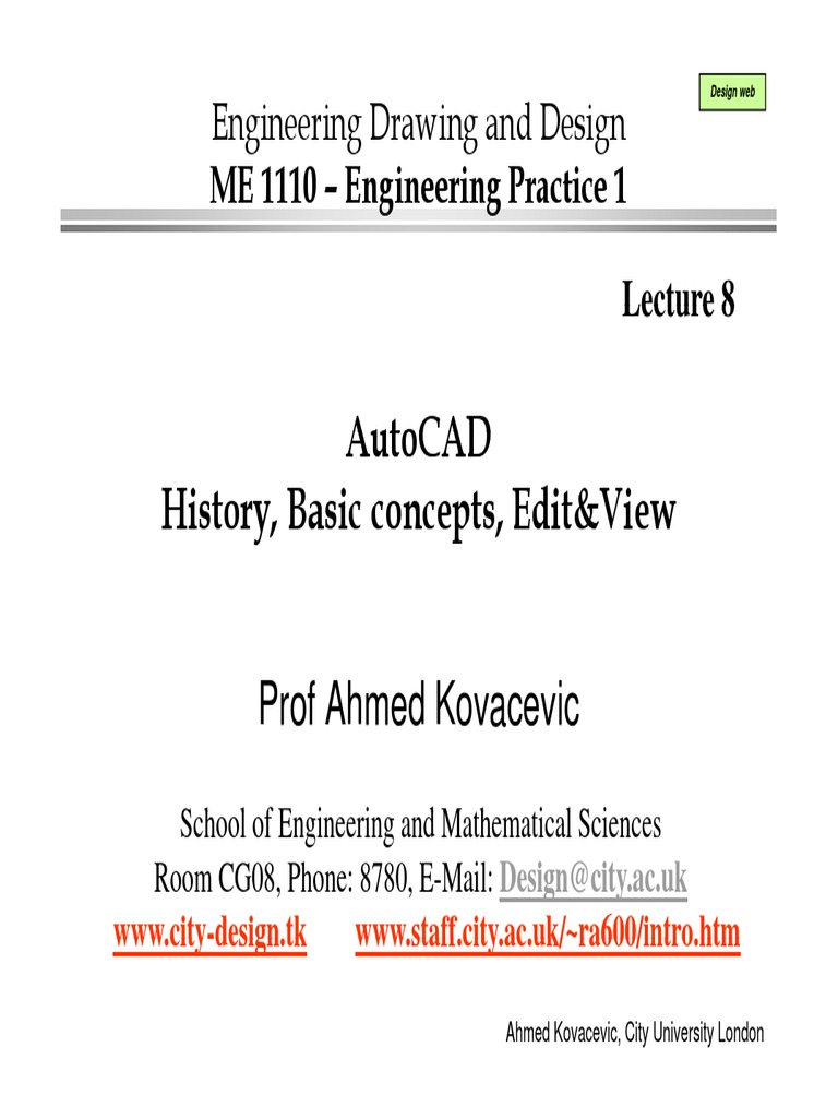 Autocad Notes PDF | PDF | Computer Aided Design | Auto Cad