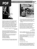Regimes Totalitários