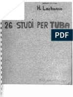 Lachmann 26 Tuba Etuden PDF