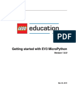 Getting Started With Ev3 Micropython