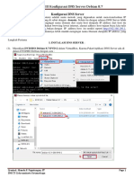 Jobsheet 3 Konfigurasi DNS Server Pada Debian 8.7