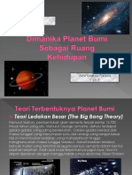 Dimanika Planet Bumi Sebagai Ruang Kehidupan