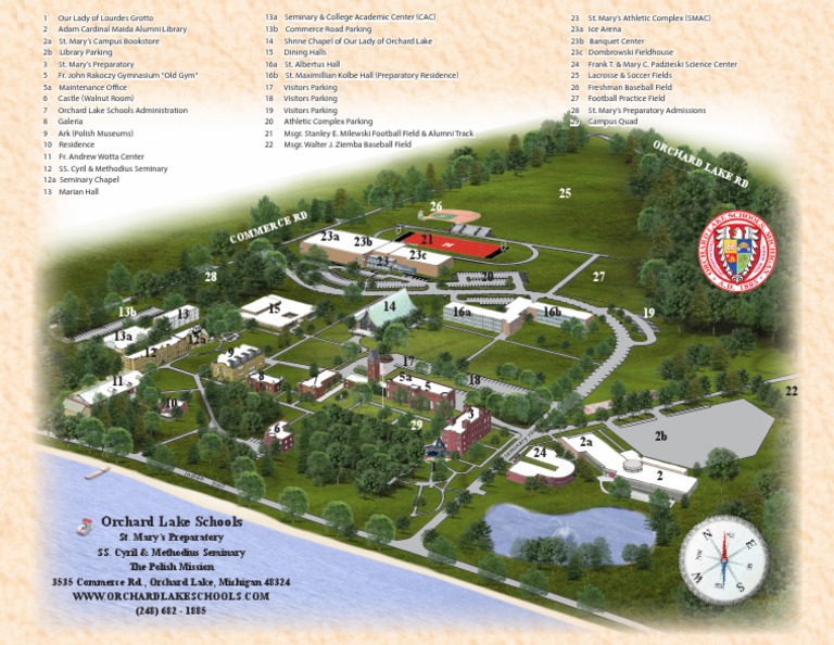 St Mary S Campus Map Campus Map | Pdf