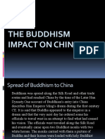 The Buddhism Impact on China(Judy's report)