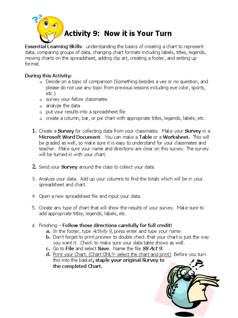 Activity 9: Now It Is Your Turn | PDF