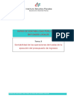 Tema 3 Contabilidad de Operaciones Presupuesto de Ingresos