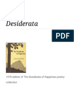 Desidrata