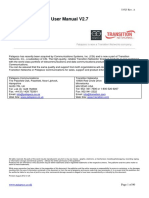 33525.a PacketBand TDM 4 User Manual V2.7