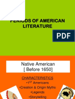 Periods of American Literature