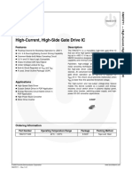 FAN73711 High-Current, High-Side Gate Drive IC: Features Description