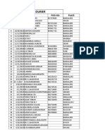 DTDC Courier Delivery Records List