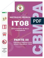 It-08-Parte-III Gerenciamento de Riscos e Emergencias