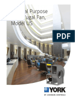 General Purpose Centrifugal Fan, Model US